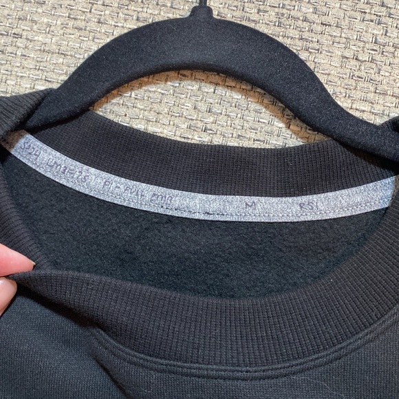 RARE Lululemon Steady State Embroidered Oversized Pullover Unisex Sample Sale 🖤 - Picture 5 of 9